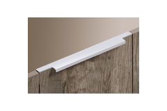 Greeplijst Lamezia, L 895 mm, B 39 mm, Aluminium geëloxeerd