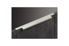 Greeplijst Lamezia, L 1195 mm, B 39 mm, roestvrij staal finish geborsteld