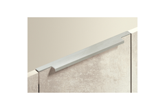 Greeplijst Lamezia, L 1195 mm, B 39 mm, roestvrij staal finish geborsteld