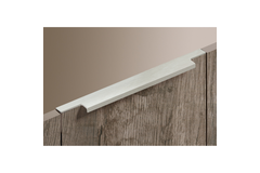 Greeplijst Lamezia, L 1195 mm, B 39 mm, roestvrij staal finish geborsteld