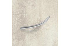 Greep Nicia, boorafstand 96, L 112 mm, H 30 mm, ø 10 mm, Mat verchroomd