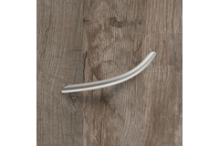 Greep Nicia, boorafstand 160, L 184 mm, H 32 mm, ø 10 mm, Mat vernikkeld