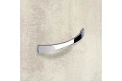 Greep Parma, boorafstand 128, L 138 mm, B 17 mm, H 25 mm, glans verchroomd