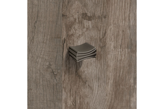 Knop Ponti, L 26 mm, B 13 mm, H 21 mm, bronskleurig antiek