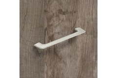 Greep Suasa, boorafstand 160, L 202 mm, B 8 mm, H 38 mm, roestvrij staal finish geborsteld