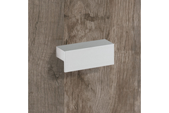 Greep Trani, boorafstand 96, L 116 mm, B 26 mm, H 16 mm, Aluminium geëloxeerd