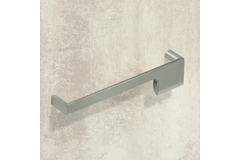 Greep Zenga links, boorafstand 192, L 201 mm, B 36 mm, H 30 mm, roestvrij staal finish geborsteld