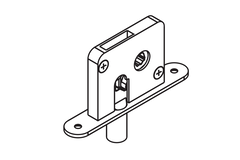 Hawa Variofold/Centerfold deurslot