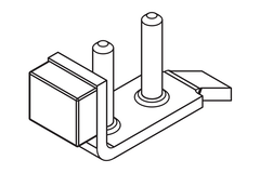 Hawa Silent Stop sluitplaat Junior 80/100