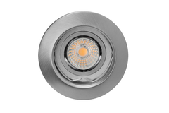 Led inbouwspot RVS-look ReFlex led5 5W/230V 3000K3 38°380lm