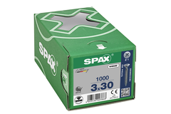 Houtschroef SPAX-S PK Pozidrive met verzonken kop 3 x 30