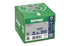 Houtschroef SPAX-S PK Pozidrive met verzonken kop 3.5 x 20