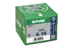Houtschroef SPAX-S PK Pozidrive met verzonken kop 4 x 16