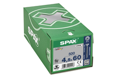 Houtschroef SPAX-S PK Pozidrive met verzonken kop 4.5 x 60