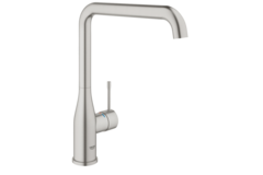 Grohe accent  keukenmengkraan supersteel