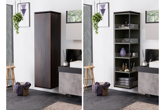 FurnSpin S met Push to open Silent, installatiepositie links