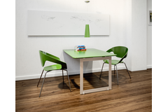 Tafelpoot milano vr aanbouwtafel rvs 690x700mm