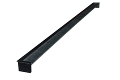 Kabeldoorvoer Exit zwart 400x34x25mm met borstel