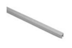 Tabletrooster-lamel 5600 mm alu