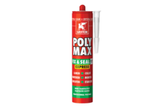 Griffon poly max fix&seal express grijs transparan t 435gr