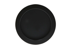 Inbouwkomgreep rond d. 64.5 zwart