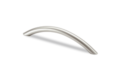 Greep Nicia, boorafstand 160, L 184 mm, H 32 mm, ø 10 mm, Mat vernikkeld