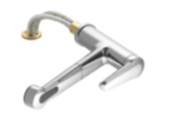 KWC adrena met vaatdouche chroom neerklapbaar 10.3 21.053.000