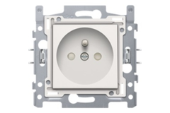 Niko stopkontakt inb. 16a 230v wit
