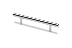 stanggreep Hale, boorafstand 192, L 252 mm, H 35 mm, ø 12 mm, glans verchroomd