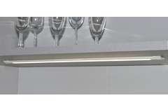 Ledprofiel 5mm l.1200mm 12 w aluschakelaar ingebou schakelaar ingebouwd rechts