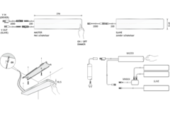 Key screen led kit 2x6W 3000K 24V wit