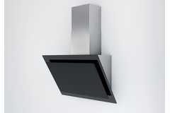 Novy Vision 90 cm zwart glas wanddampkap