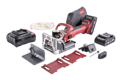 Lamello zeta p-2 met diamant frees 18v 4.0ah + systainer incl lader + 2 x 18v lihd batterij