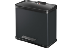 Hailo oko trio plus L 3x9l zwart h430xb470xd340mm