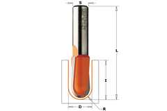 Bolle radiusfrees l=63.5 s=8 r=9,5 d=19 i=25mm hw