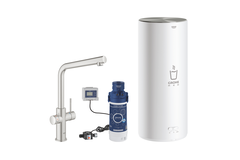 Grohe red duo-l starterkit l-uitloop supersteel