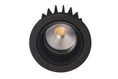 Led trend Round zwart mat 2700K 9W 230 V