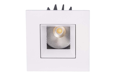 Led trend Square wit mat 2700K 9W 230V