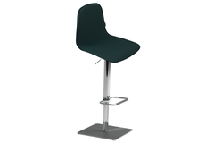 Tabouret lemon rvs/carré - nobel antraciet