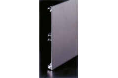 Plint 4072 rvs-look h.120mm l.4100mm