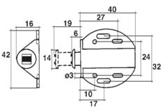 Magnetische push to open enkel