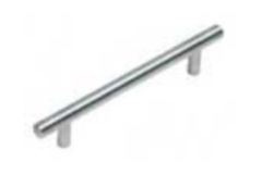 Trekker d.12mm l.272mm(192mm) RVS hol