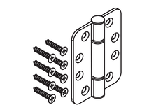 Hawa Variofold/Centerfold RVS scharnier