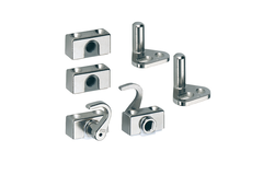 Set toebehoren huwil sloten (d.6mm) brons