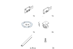 Hawa Porta GW/GWF Synchro basisgarnituur