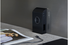 Born zwart mat b-f stekkerblok 1x16a-2x6a-2x usb a