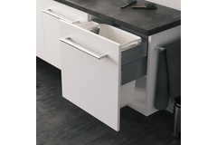 Hailo Laundry Carrier bad k.60 33l+4l grijs