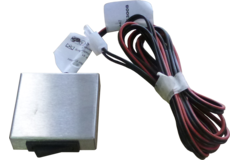 Ria led-Set 4 x 5.4w 12V 3000K RVS + schakelaar