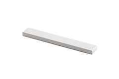 Greeplijst Stabia, boorafstand 128, L 140 mm, B 8 mm, H 20 mm, Aluminium geëloxeerd