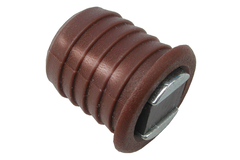 Inboormagneet d.12mm 1.4kg met tegenplus wit